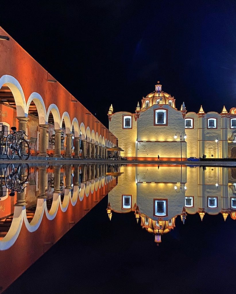 Santuario de los Remedios sobre la Pirámide